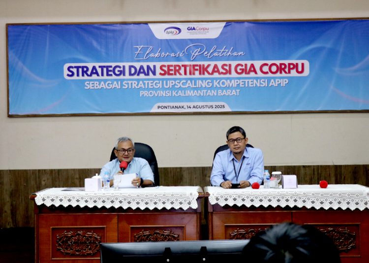 Kepala Perwakilan BPKP Provinsi Kalimantan Barat, Rudy M. Harahap, dalam Elaborasi Pelatihan dan Sertifikasi GIA Corpu 2026 di Pusat Pendidikan dan Pelatihan Pengawasan (Pusdiklatwas) BPKP. (ist)
