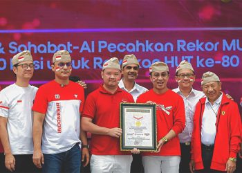 Sahabat-AI Pecahkan Rekor MURI: 5.000 Puisi untuk Rayakan HUT ke-80 RI