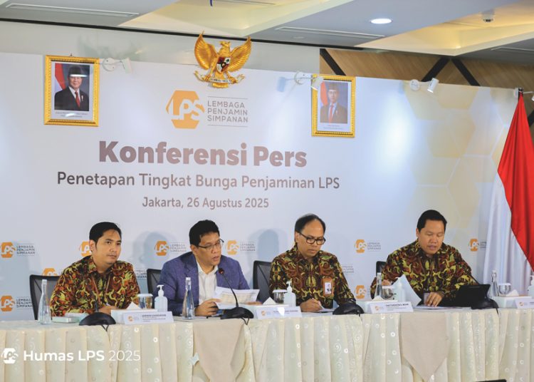 LPS menetapkan untuk menurunkan TBP simpanan dalam Rupiah di bank umum dan bank perekonomian rakyat sebesar 25 basis poin (bps), serta mempertahankan TBP simpanan dalam valuta asing di bank umum. (ist)