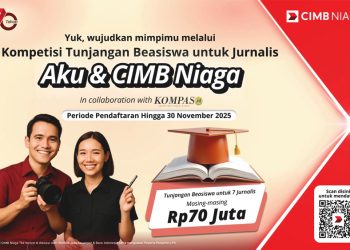CIMB Niaga Hadirkan Tunjangan Beasiswa S2 untuk Insan Pers