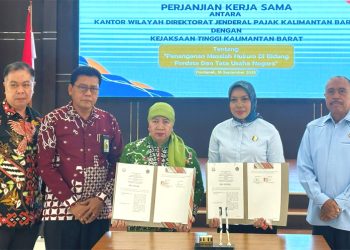 Amankan Penerimaan, DJP dan Kejati Kalbar Teken Kerjasama Hukum