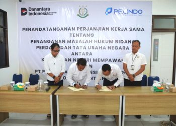 Pelindo Regional 2 Pontianak dan Kejari Mempawah Teken Kerja Sama Penanganan Masalah Hukum Perdata dan TUN