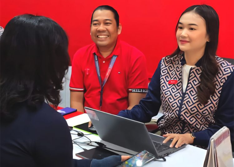 Pelayanan di GraPARI Kota Pontianak, Kalimantan Barat spesial di momen Hari Pelanggan Nasional 2025. (ist)
