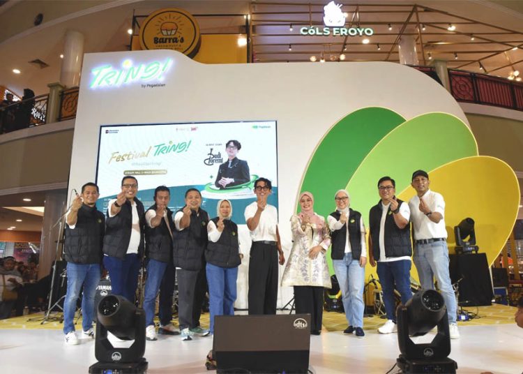 Festival Tring! by Pegadaian di Atrium E-Walk Balikpapan selama lima hari, mulai 22 hingga 26 Oktober 2025, dipenuhi keceriaan dan antusiasme masyarakat. (ist)