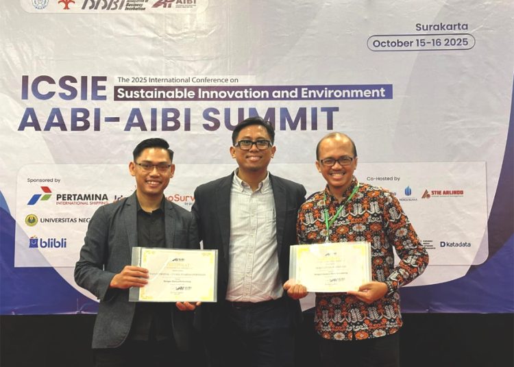 PPIIBT Untan berhasil meraih penghargaan Inkubator Bisnis Berkembang oleh Asosiasi Inkubator Bisnis Indonesia (AIBI) dalam ajang bergengsi AIBI Awards 2025 yang digelar di Surakarta pada 15-16 Oktober 2025. (ist)