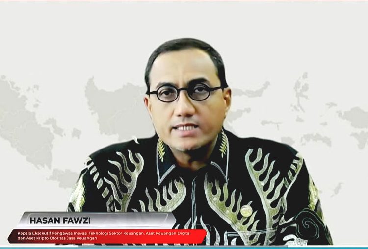 Kepala Eksekutif Pengawas Inovasi Teknologi Sektor Keuangan, Aset Keuangan Digital dan Aset Kripto, Hasan Fawzi. (yutub)