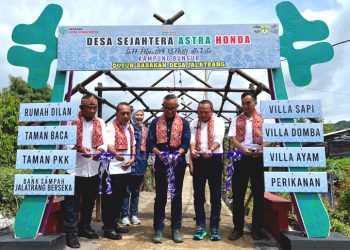 Yayasan AHM Kembangkan Desa Sejahtera Astra Honda di Ciamis