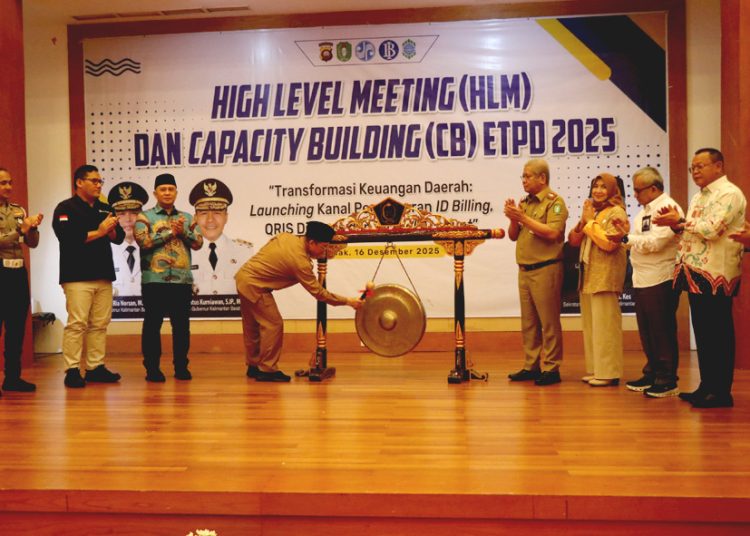 High Level Meeting dan Capacity Building Elektronisasi Transaksi Pemerintah Daerah (ETPD) Tahun 2025 di Aula Keriang Bandong Kantor Perwakilan Bank Indonesia Kalimantan Barat, Selasa.(ist)