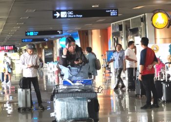 Penumpang Arus Balik Natal di Bandara Supadio Meningkat 10 Persen
