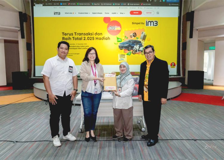 Pemenang Pesta Hadiah IMPoin 2025 program apresiasi tahunan yang menjadi bentuk terima kasih IM3 atas kepercayaan jutaan pelanggan, baik yang telah bersama IM3 sejak lama maupun mereka yang baru memulai perjalanan digitalnya bersama IM3 dan IM3 Platinum.(ist)