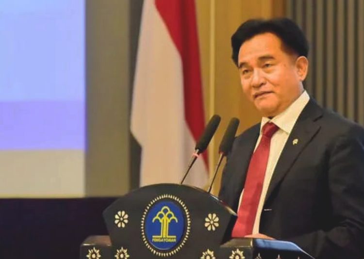 Menteri Koordinator Bidang Hukum, HAM, Imigrasi, dan Pemasyarakatan Yusril Ihza Mahendra. (dok kemenkokumham)
