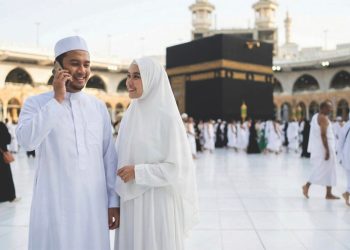 Indosat dan BERSATHU Temani Jamaah Haji dan Umrah di Tanah Suci