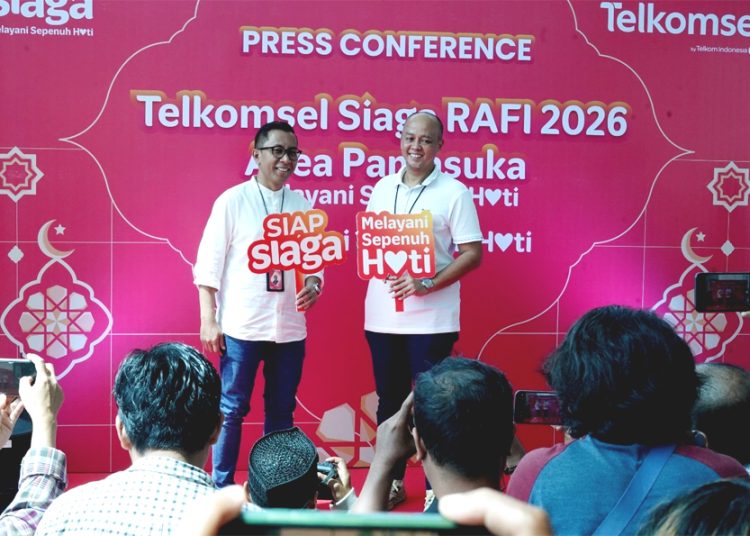 Telkomsel Area Pamasuka menegaskan komitmen Siaga Melayani Sepenuh Hati Selama Ramadan dan Idul Fitri (RAFI) 2026 agar pelanggan bisa jalani Ramadan Sepenuh Hati. (ist)