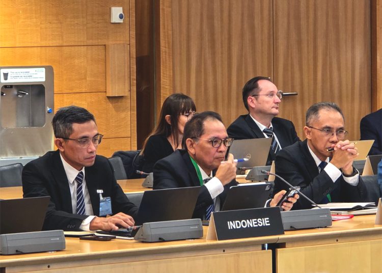 Kepala Eksekutif Pengawas Perasuransian, Penjaminan, dan Dana Pensiun OJK Ogi Prastomiyono dalam rangkaian kegiatan OECD Financial Markets Week yang berlangsung pada 2–5 Maret 2026 di Kantor Organisation for Economic Co-operation and Development (OECD), Paris, Prancis. (ist)