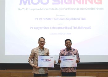 XLSMART For Business dan Mitratel Jalin Kemitraan Strategis