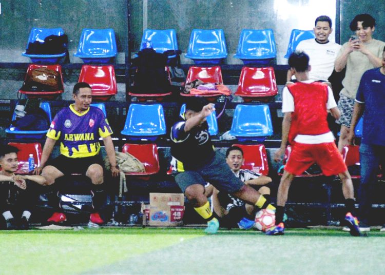 Ajang Mini Soccer with Sonic Community yang digelar Asmo Kalbar di Garuda Mini Football Pontianak, Selasa. (ist)