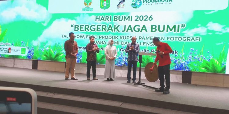 Peringati Hari Bumi, Wagub Kalbar Luncurkan Pranaraya