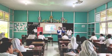 Perkuat Sinergi Bagi Negeri Hingga ke daerah, Asmo Kalbar Edukasi SR di SMAN 1 Singkawang