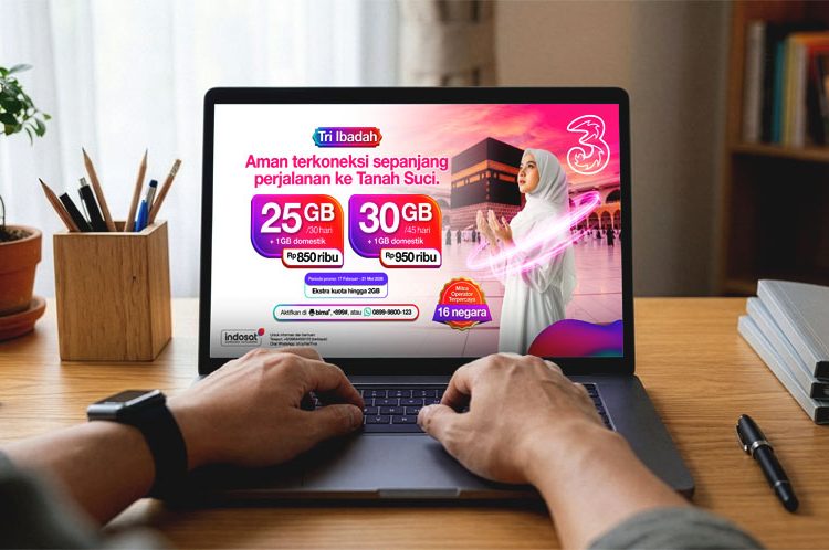 Menjalankan ibadah di Tanah Suci kini bisa lebih tenang tanpa khawatir soal koneksi. Indosat menghadirkan Tri Ibadah, solusi konektivitas yang praktis, fleksibel, dan mudah digunakan untuk jamaah Indonesia selama musim Haji 2026.(ist)