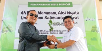 ANTARA Menanam di Kubu Raya Wujud Bersama Lestarikan Lingkungan Berkelanjutan