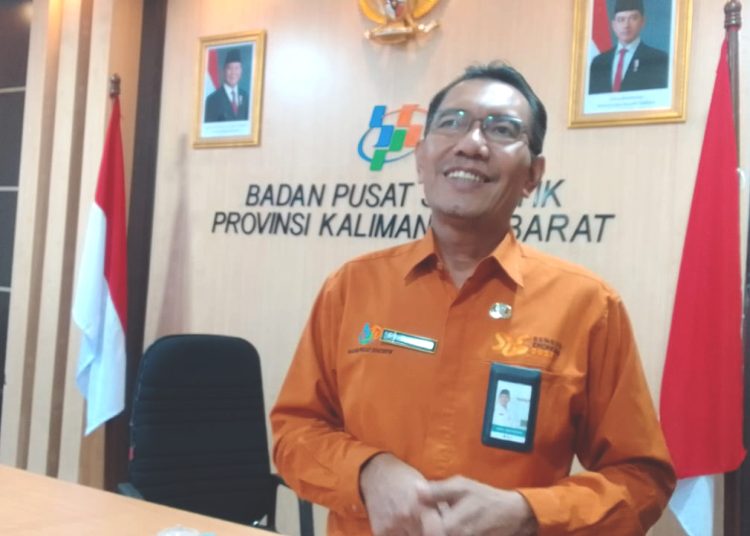 Kepala Badan Pusat Statistik (BPS) Kalimantan Barat, Muh Saichudin. (mb)