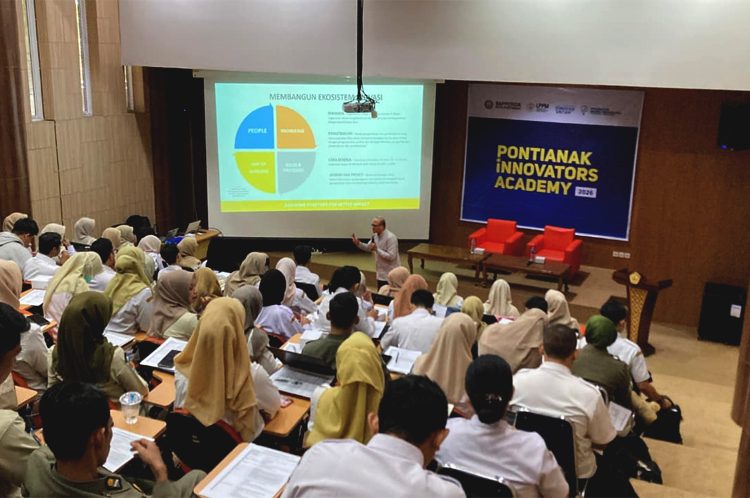 Badan Perencanaan Pembangunan, Riset dan Inovasi Daerah (Bapperida), Pemkot Pontianak berkolaborasi dengan Universitas Tanjungpura (Untan) melalui Pusat Pengembangan Inovasi dan Inkubator Bisnis Teknologi (PPIIBT) menghadirkan program Pontianak Innovator Academy (PIA) 2026. (ist)