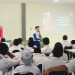 Asmo Kalbar Edukasi SR dan Tanamkan Budaya #Cari_aman di SMPN 1 Sungai Kakap dan di SMKN 1 Sungai Kakap
