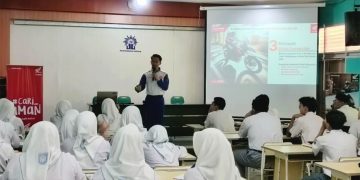 Asmo Kalbar #Cari_aman di SMA Muhammadiyah 1