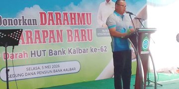 Peringati HUT ke 62, Bank Kalbar Gelar Aksi Sosial Donor Darah