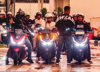 Asmo Kalbar Hadirkan “Ngasab”, Keakraban PCX 160 Komunitas Bapak-Bapak