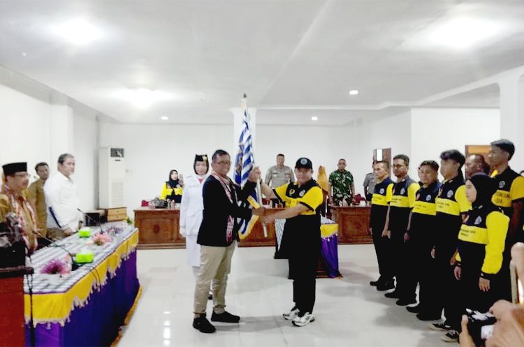 Pelantikan Pengurus Cabang ( Pengcab ) Persatuan Drumband  Indonesis (PDBI) Kabupaten Mempawah. (ist)