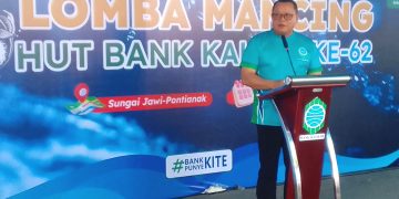 Tiga Ribu Lebih Peserta Ramaikan Lomba Mancing HUT Bank Kalbar ke 62