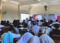 Tanamkan #Cari_aman Sejak Dini, Asmo Kalbar Gelar Edukasi SR di SMPN 13 Pontianak