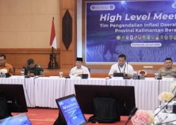 Perkuat Sinergi 4K, Gubernur Kalbar Pimpin High Level Meeting TPID