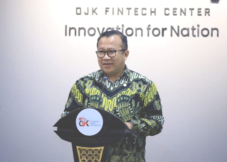 Kepala Eksekutif Pengawas Inovasi Teknologi Sektor Keuangan, Aset Keuangan Digital, dan Aset Kripto OJK Adi Budiarso, dalam Focus Group Discussion (FGD) bertema “Accelerating the Next Generation of Innovators” yang diselenggarakan di Pusat Inovasi OJK (OJK Infinity), Jakarta, Kamis.(ist)