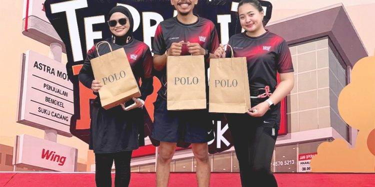 Astra Motor Kalbar Sukses Gelar Terbirit Birit Fun Run 5 KM