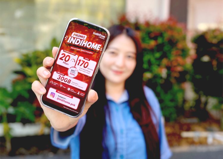Telkomsel menghadirkan paket Wi-Fi Indihome khusus bagi pelanggan di wilayah Kota Pontianak. Hanya 170 ribu per bulan (sudah termasuk PPN), pelanggan sudah dapat menikmati layanan IndiHome kecepatan 20 Mbps serta bonus 30 GB Kuota Keluarga (paket mobile Telkomsel) yang dapat digunakan anggota keluarga hingga 6 nomor kartu Telkomsel yang didaftarkan.(ist)