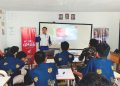 Asmo Kalbar Gelar Edukasi SR di SMKN 9 Pontianak Wujudkan Generasi Muda #Cari_aman