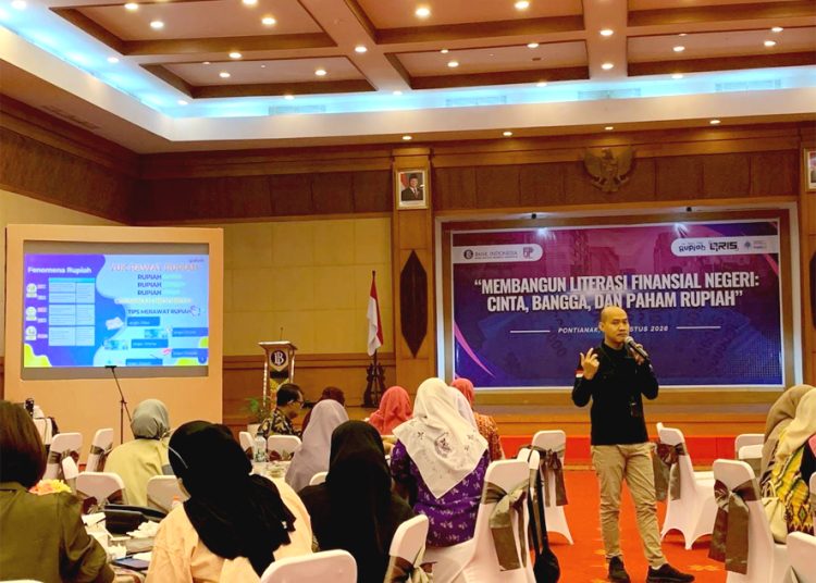Literasi CBP yang digelar FJPI bersama Bank Indonesia Perwakilan Kalimantan Barat di Pontianak. (ist)