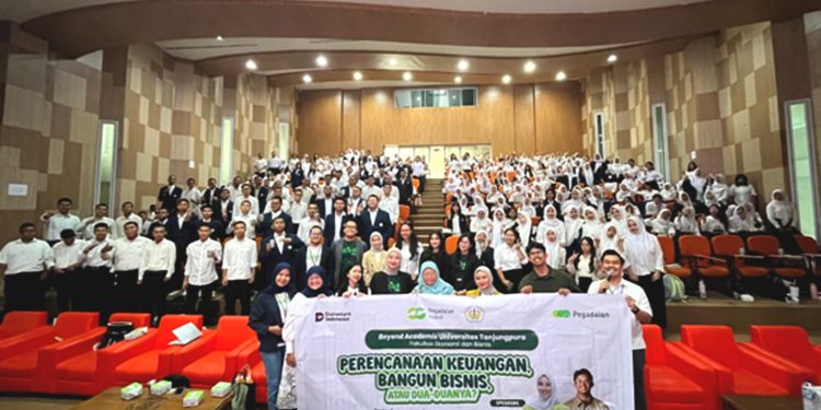 Pegadaian Peduli Pendidikan, Bekali 580 Mahasiswa Untan dengan Literasi Keuangan dan Kewirausahaan