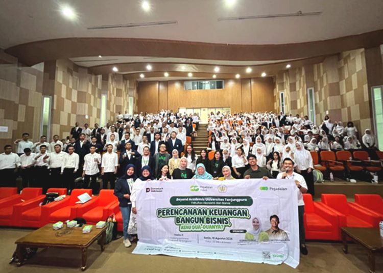 PT Pegadaian (Persero) Kantor Wilayah IV Balikpapan melalui Cabang Pontianak, berkolaborasi dengan Jurusan Akuntansi Universitas Tanjungpura (Untan) Pontianak menghadirkan seminar dan pelatihan “Pegadaian Peduli Pendidikan: Beyond Academic” selama dua hari, 10-13 Agustus 2026. (ist)