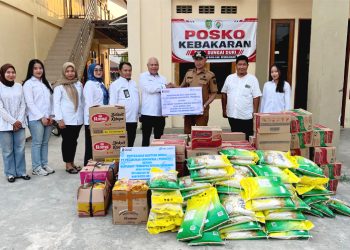 Pelindo Salurkan Bantuan untuk Korban Kebakaran Sungai Duri