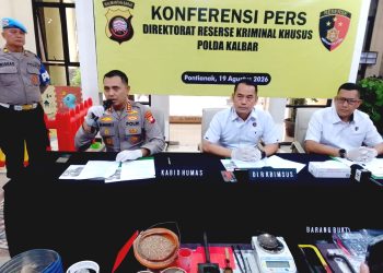 Polda Kalbar Tangkap 13 Tersangka Penambangan Emas Ilegal