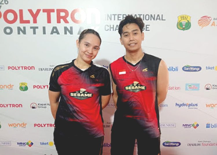 Pasangan ganda campuran independen Indonesia, Renaldi Samosir dan Masita Mahmudin, siap melangkah ke babak 16 besar Polytron Pontianak International Challenge 2026.