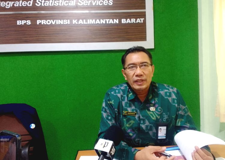 Kepala BPS Kalbar, Muh Saichudin. (mb)