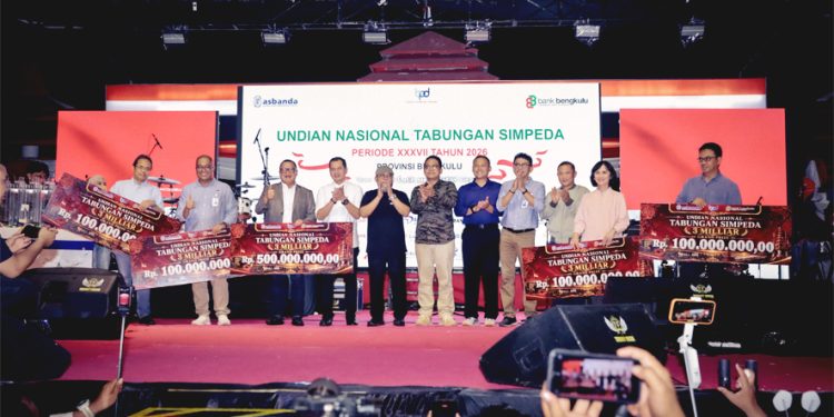 Undian Nasional Tabungan Simpeda 2026 di Bengkulu Sukses Digelar, Ini Pemenangnya