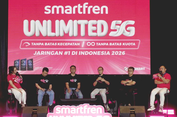 SMARTFREN terus memperluas kehadiran Unlimited 5G untuk memberikan pengalaman konektivitas generasi terbaru kepada semakin banyak masyarakat Indonesia, termasuk kini di Makassar, Sulawesi Selatan. (ist)
