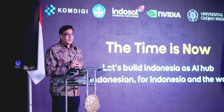 Majukan Riset dan Pendidikan Nasional, Luncurkan UGM Indosat NVIDIA AI Technology Center