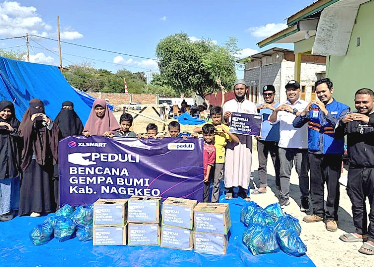 Seluruh BTS XLSMART yang sebelumnya terdampak kini telah kembali beroperasi. Bersamaan dengan pemulihan konektivitas, XLSMART melanjutkan dukungan kepada masyarakat melalui bantuan logistik dan fasilitas komunikasi di sejumlah wilayah terdampak.(ist)