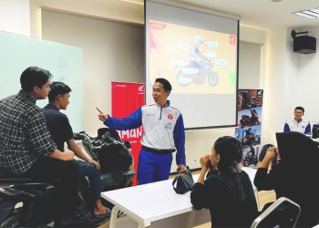 Asmo Kalbar Edukasi SR SMKN 1 Sungai Raya, Wujudkan Generasi Muda #Cari_aman
